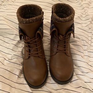 Torrid Flannel Boots